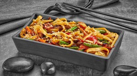 Вок овощи под соусом терияки - Фото