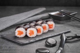 Мини ролл с лососем - Фото