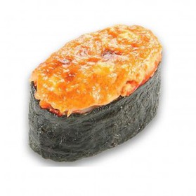 Запеченная креветка суши - Фото