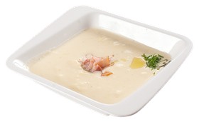 Сырный крем суп с беконом - Фото