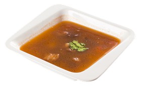 Суп с рисовой лапшой и бараниной - Фото