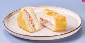 Онигири темпура с лососем терияки - Фото