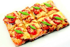 Суши-пицца из морепродуктов - Фото