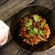 Wok со свининой и соусом black pepper Фото