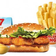 Чикенбургер кинг комбо Фото