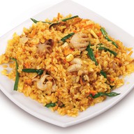Рис с морепродуктами Фото