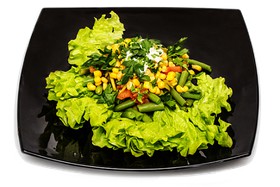 Салат со стручковой фасолью - Фото