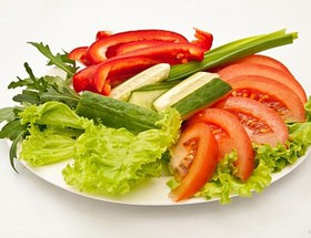 Сет из свежих овощей - Фото