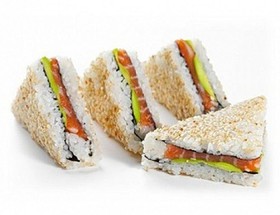 Сяке сэндвич ролл - Фото