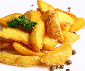 Картофель дольками - Фото
