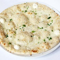 Пицца со сливочным сыром ланч Фото