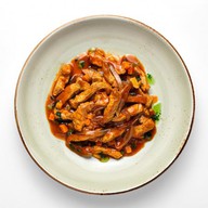 Поджарка из свинины Фото