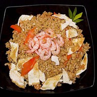 Рис жареный с креветкой Фото