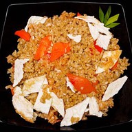Рис жареный с овощами Фото
