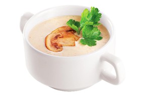 Суп-крем с белыми грибами - Фото
