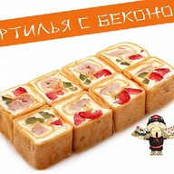 Тортилья с беконом Фото