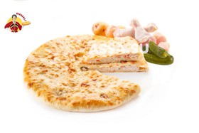 Фирменный пирог с курицей, картофелем - Фото