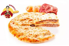 Пирог с мясом и картофелем - Фото