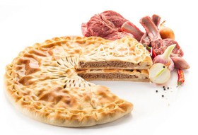 Пирог с говядиной и бараниной - Фото