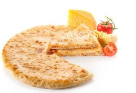 Пирог с осетинским сыром и помидорами - Фото