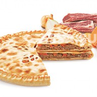 Фирменный пирог с мясом и нежной тыквой Фото