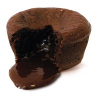 Шоколадное пирожное Coulant Фото