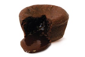 Шоколадное пирожное Coulant - Фото