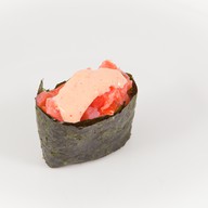 Спайс суши копченый лосось Фото