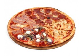 Пицца "Четыре вкуса" - Фото