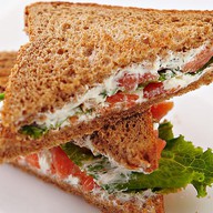 Сэндвич с семгой Фото