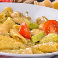 Пене с филе цыпленка и цукини Фото