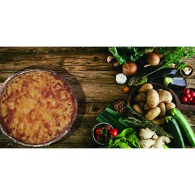 Киш Лорен с овощами-гриль - Фото