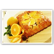Пирог с лимоном и медом Фото