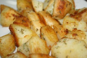 Картофель с розмарином - Фото