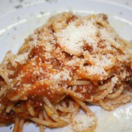 Спагетти с соусом "Болонезе" Фото