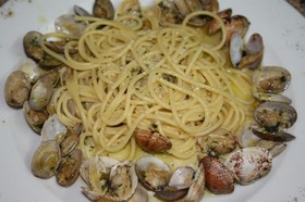 Спагетти с вонголе и мидиями - Фото