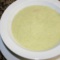 Крем-суп из брокколи с креветками Фото