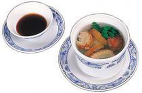 Суп из утки с китайской вермишелью - Фото