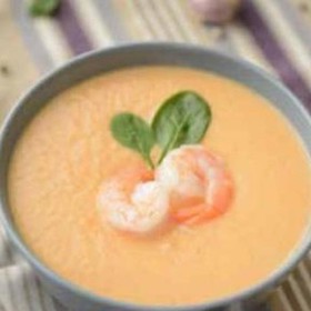 Сырный крем-суп из семги - Фото