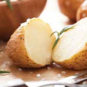 Картофель, печеный на углях - Фото