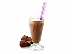 Шоколадный молочный коктейль - Фото