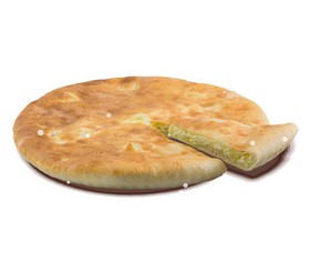 Осетинский пирог с сыром сулугуни - Фото