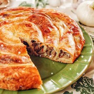Сербский пирог с нежной тыквой Фото