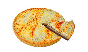 Киш с фаршем из отборный говядины - Фото