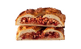 Пирог с яблоком и брусникой - Фото