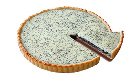Киш с маком и творожным сыром - Фото