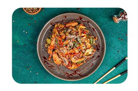 WOK с курицей - Фото