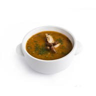 Фасолевый суп с курицей Фото