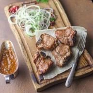 Шашлык из баранины яблочко Фото