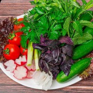 Овощной букет Фото